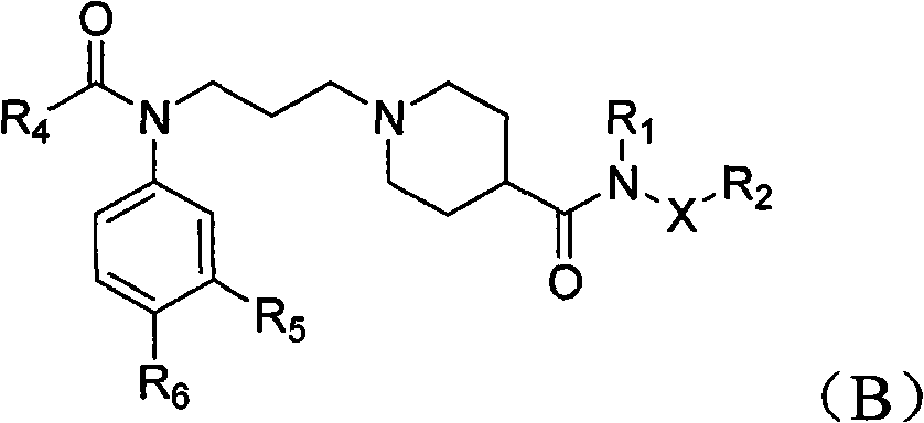 Piperidyl-4-carboxyl amide derivative and preparation method as well as application thereof