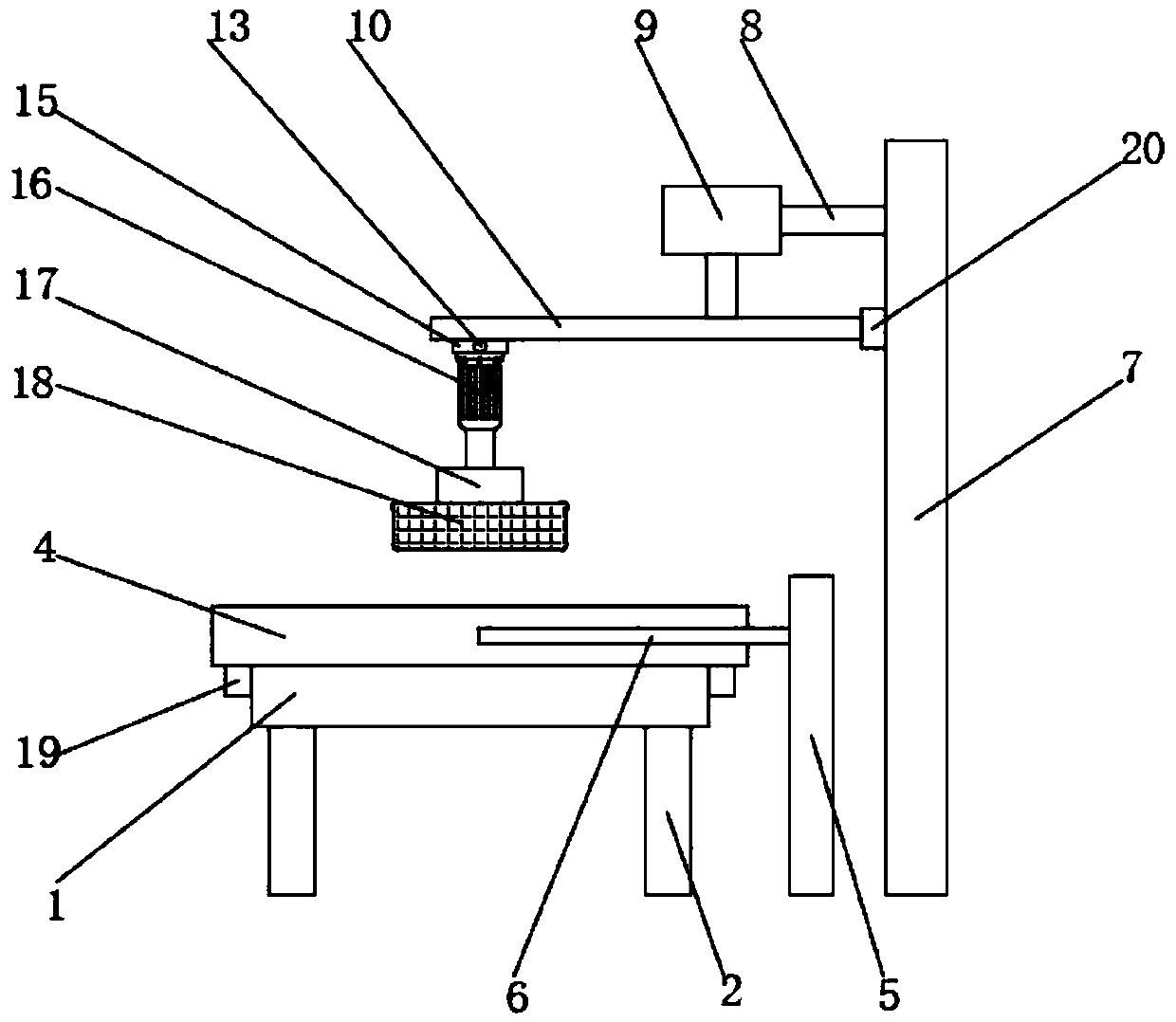 Timber polishing device