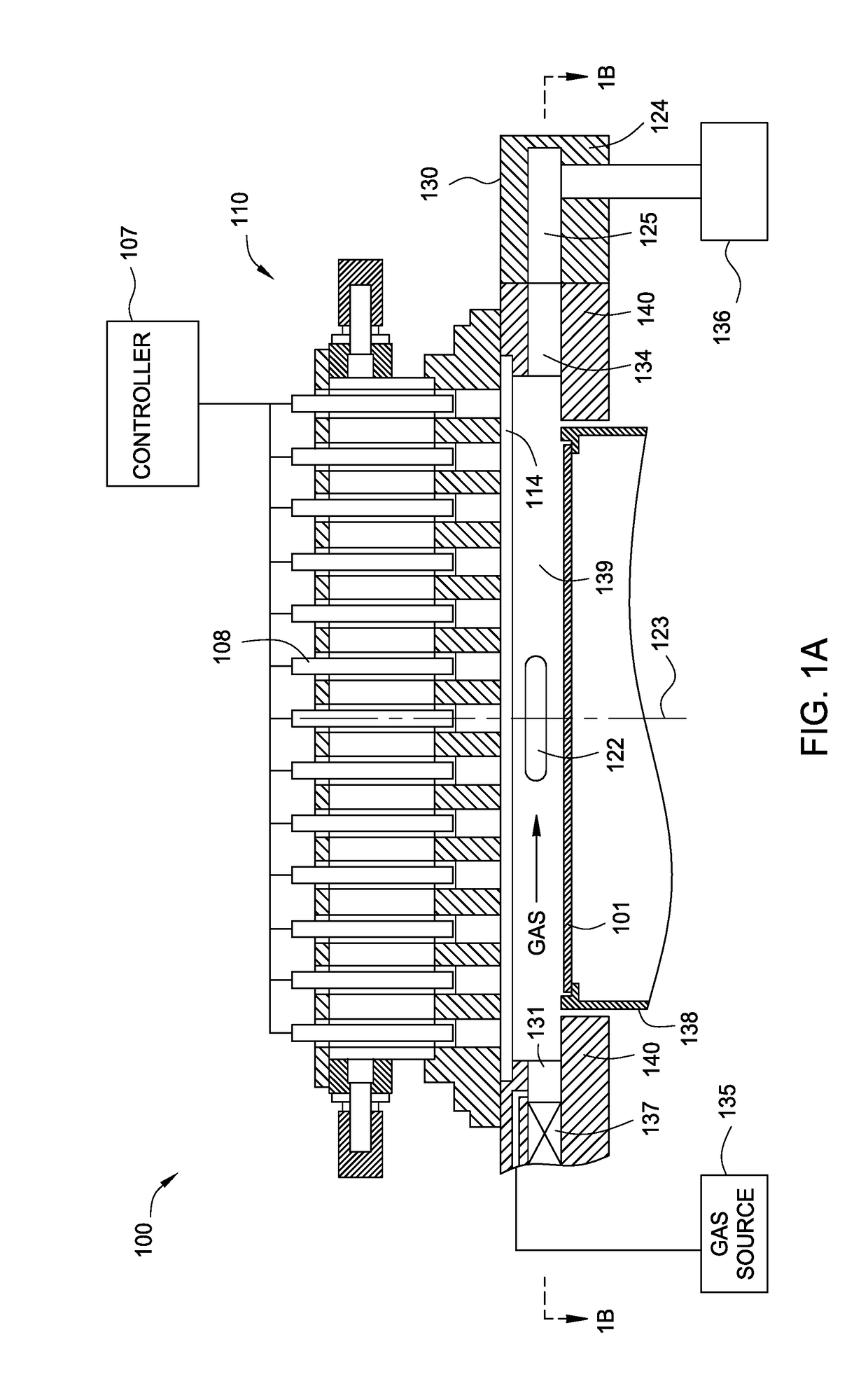 Side inject nozzle design for processing chamber