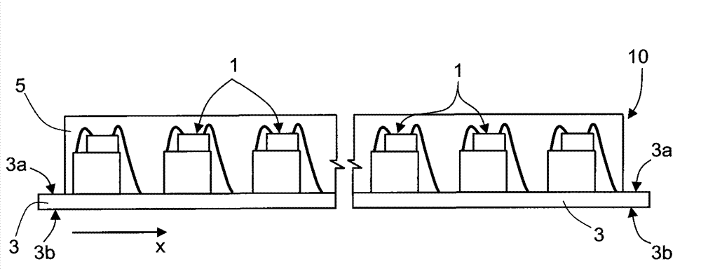 Method for strip testing of mems devices, testing strip of mems devices and mems device thereof