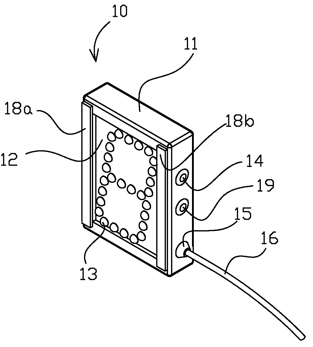 Numerical display module for trail vehicles
