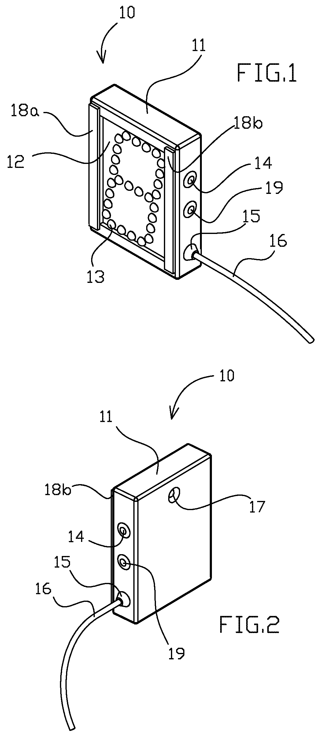 Numerical display module for trail vehicles