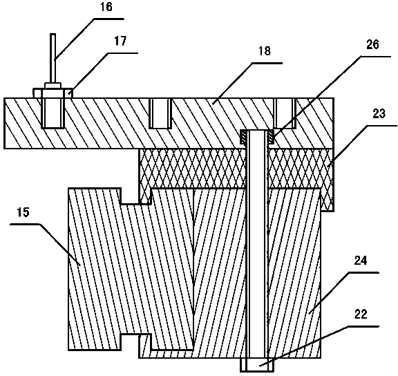 Connection line finished product die-cutting anti-adhesion device of die-cutting machine