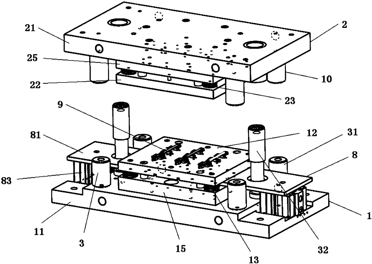 Riveting tooling and method for assembling connector hardware