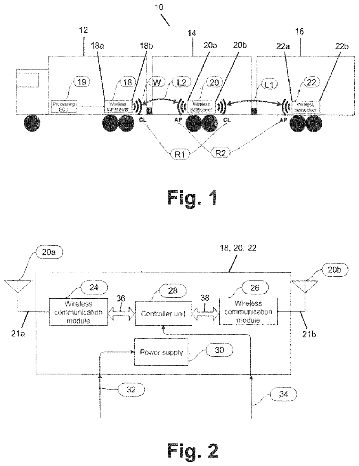 Information Transmission System for a Commercial Vehicle and a Commercial Vehicle and Commercial Vehicle Combination