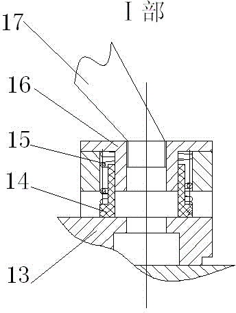 Special powder conveying device for powder forming machine and work process of special powder conveying device