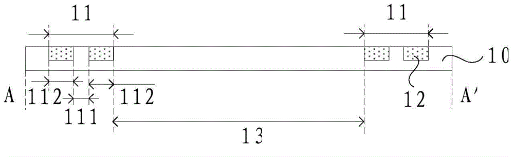 Substrate for display and display device
