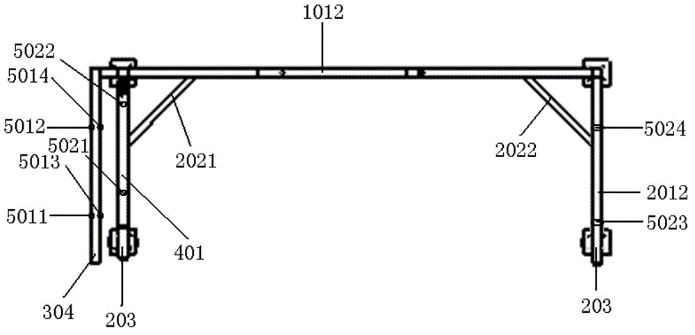 Automobile side wall flowing instrument