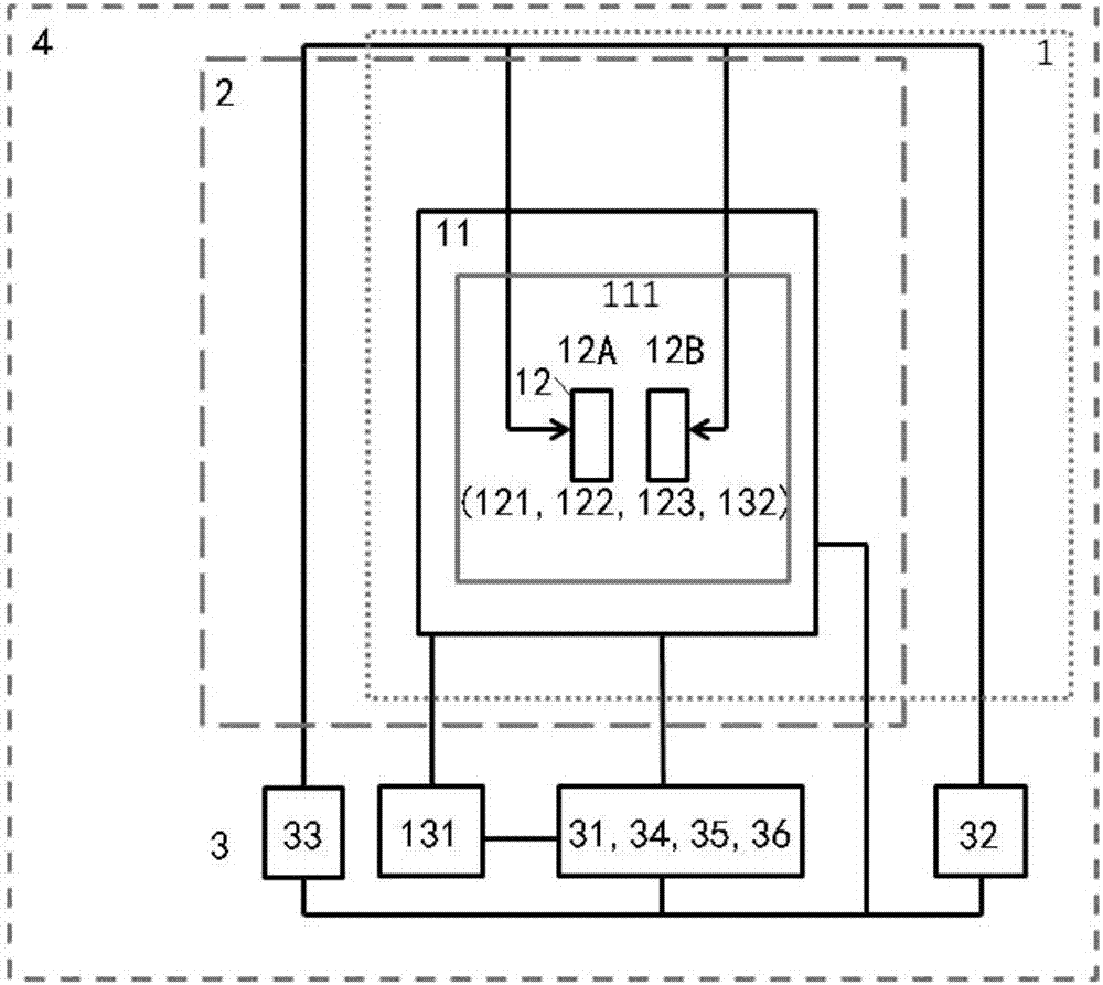 Heat power measurement device with Raman spectrum measurement function