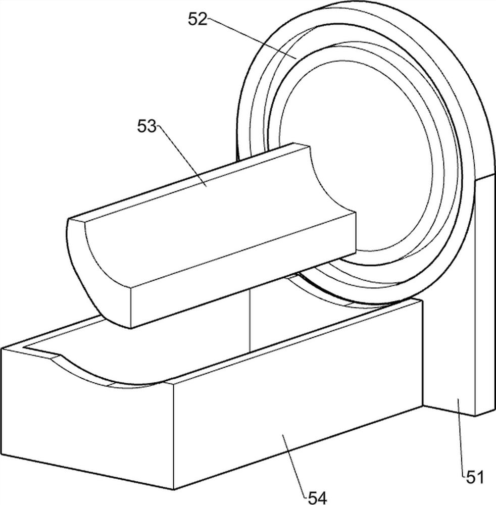 Oncomelania tail removing device