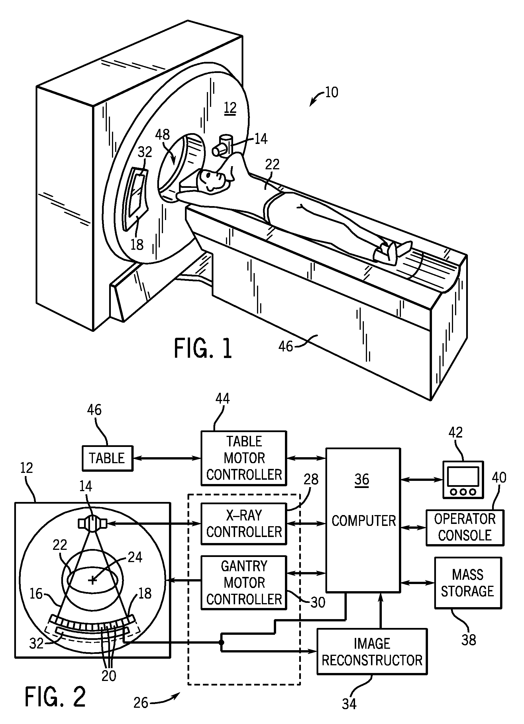Method and apparatus to reduce charge sharing in pixellated energy discriminating detectors