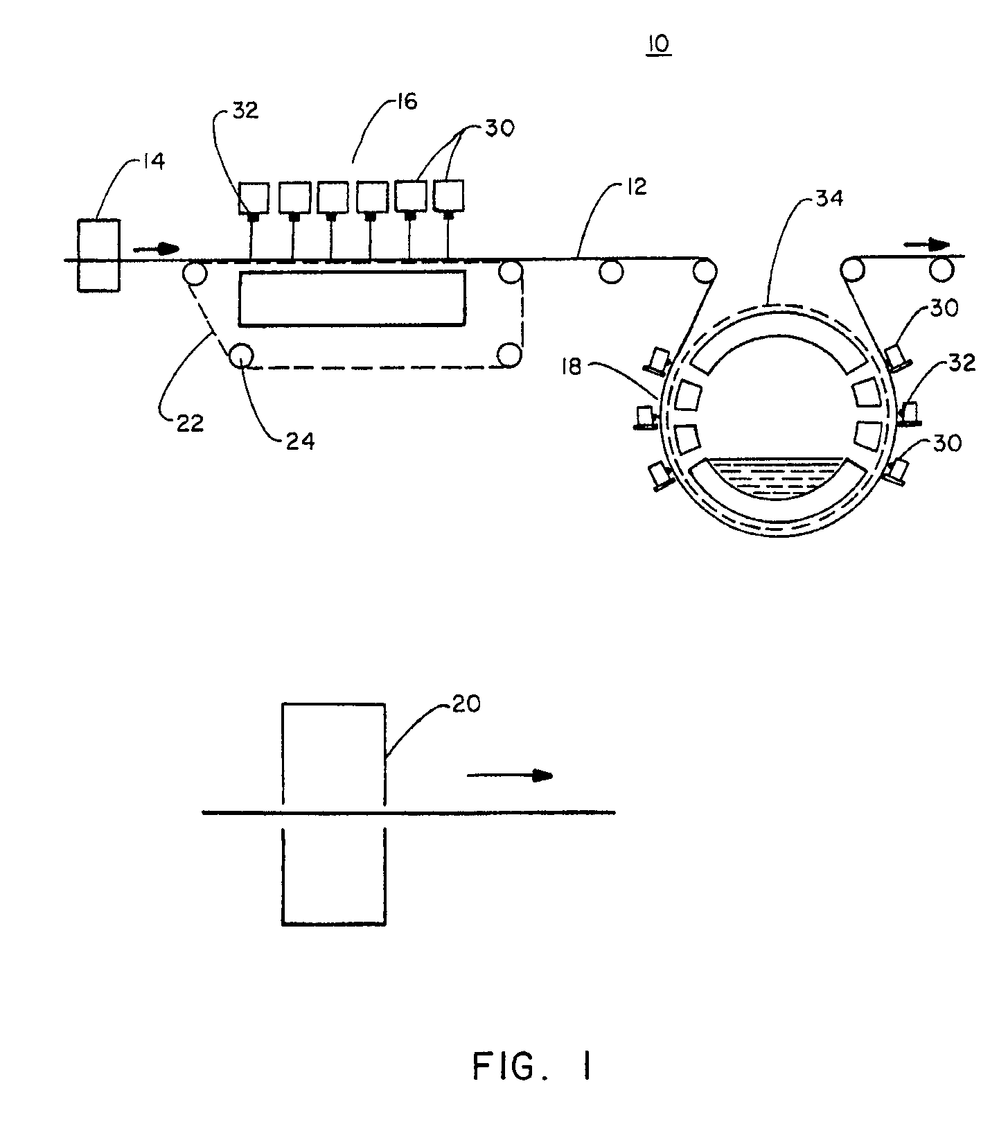 Apparatus and method for hydroenhancing fabric