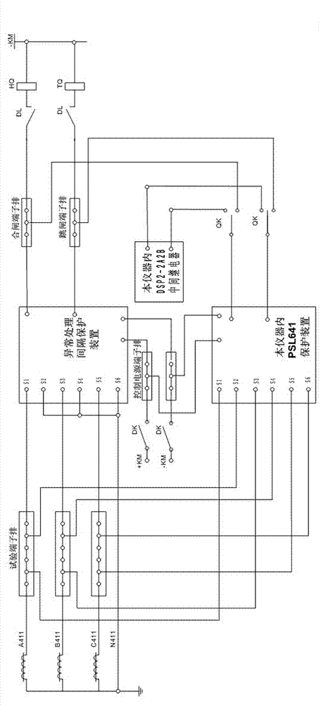 Protective device defect eliminating coordination instrument without circuit power outage