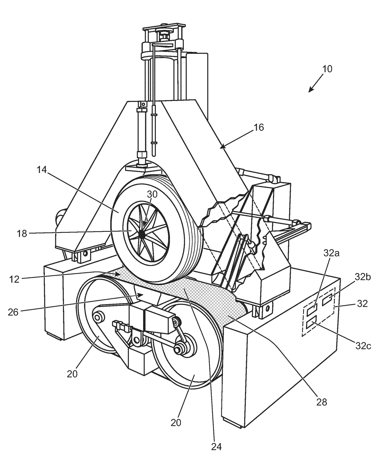 Improvements in or relating to tire testing procedures