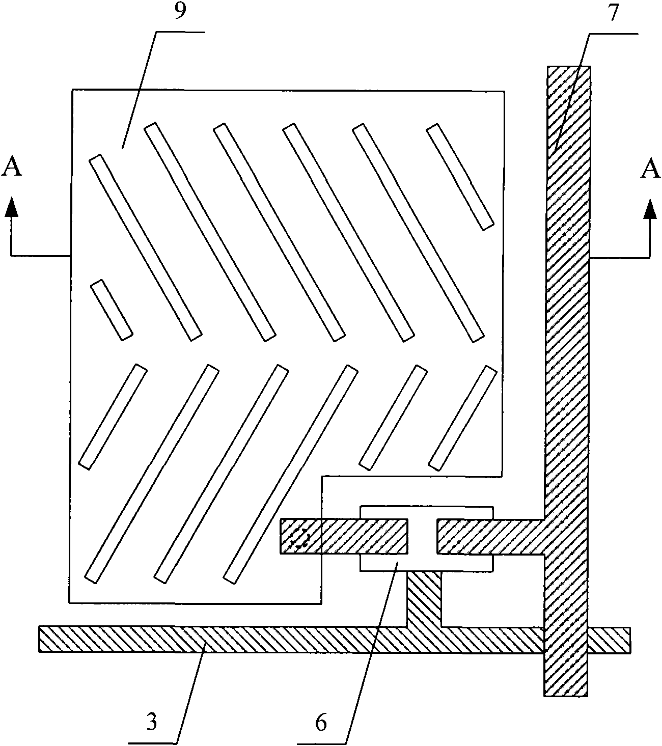 Array substrate of liquid crystal display device