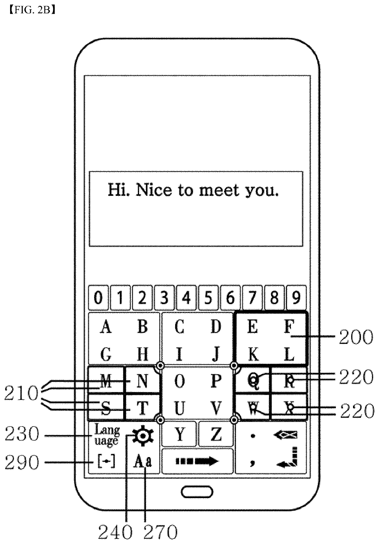 Character input device