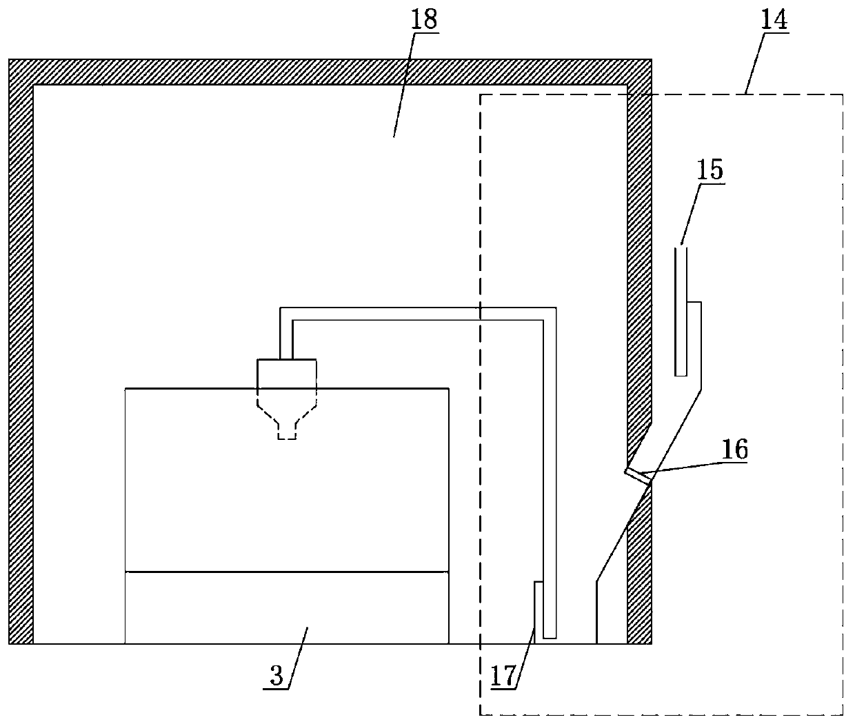 Injection molding processing method and device