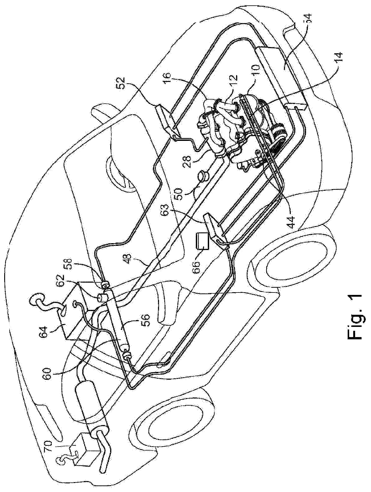 Power system with internal combustion engine