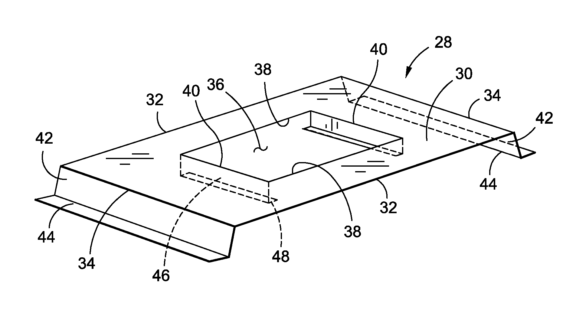 Frame interconnect for concentrated photovoltaic module