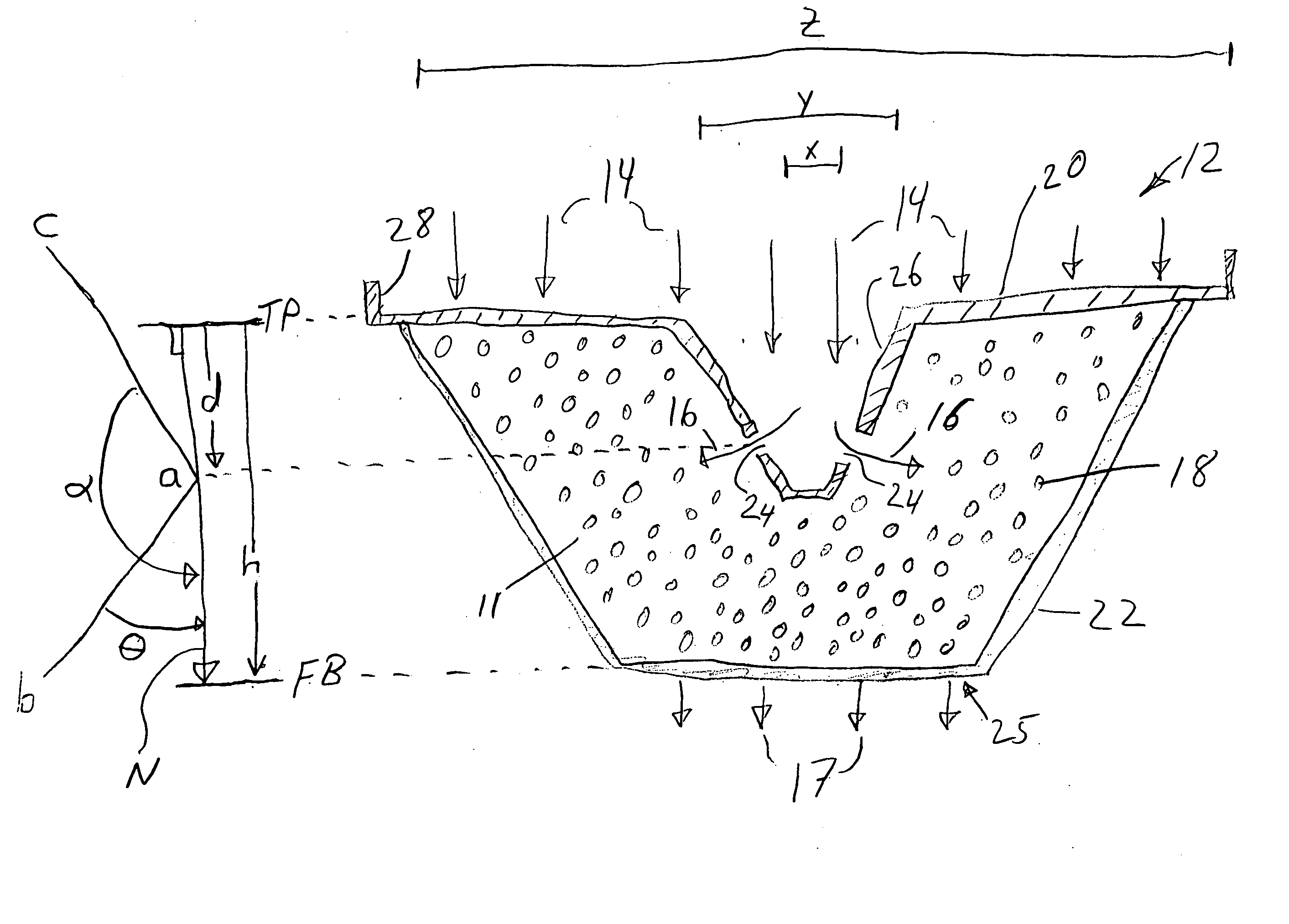 Liquid infusion pods containing insoluble materials