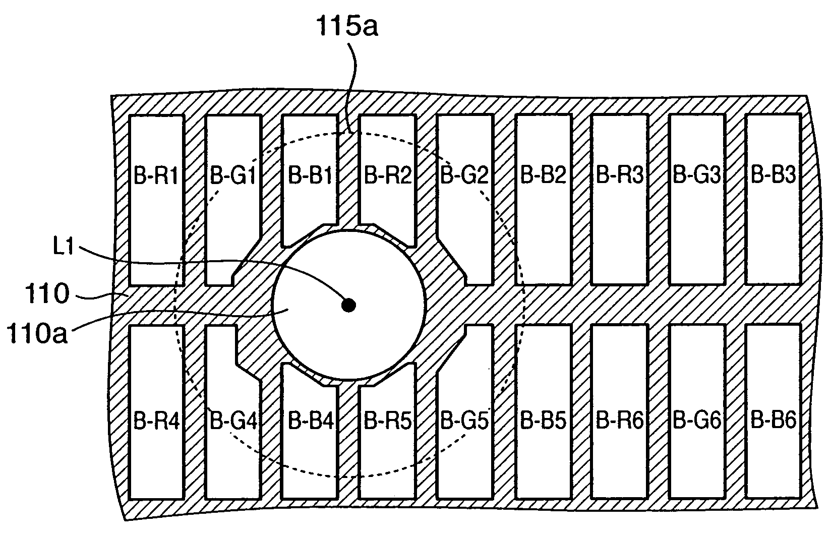 Display device with image sensing device