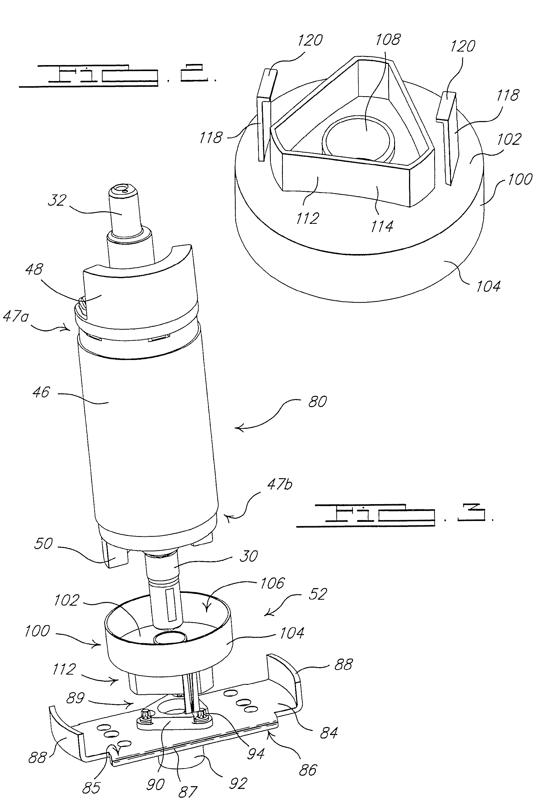 Compressor having a lubrication shield