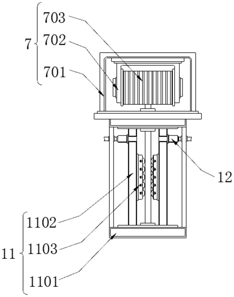 Line position-adjustable yarn conveying equipment for large-scale spinning