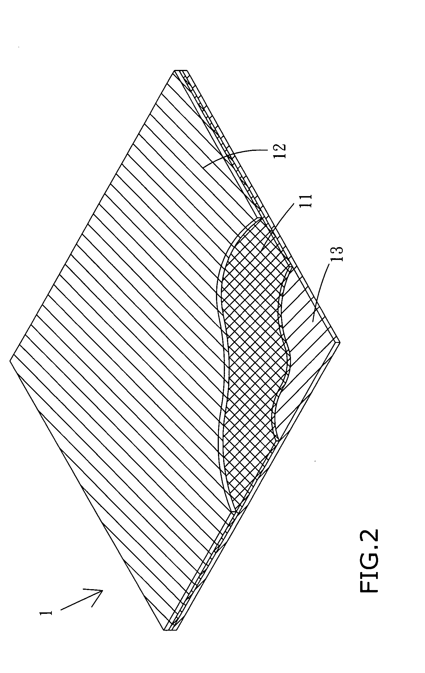 Biodegradable environment protective pad and method of manufacturing the same