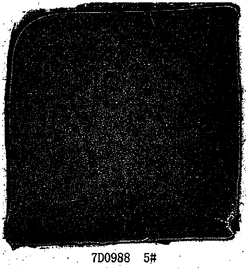 Method for improving isometric crystal ratio of high-carbon steel billet