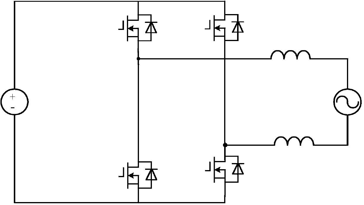 H6 one-phase non-isolated photovoltaic grid-connected inverter and modulation method thereof
