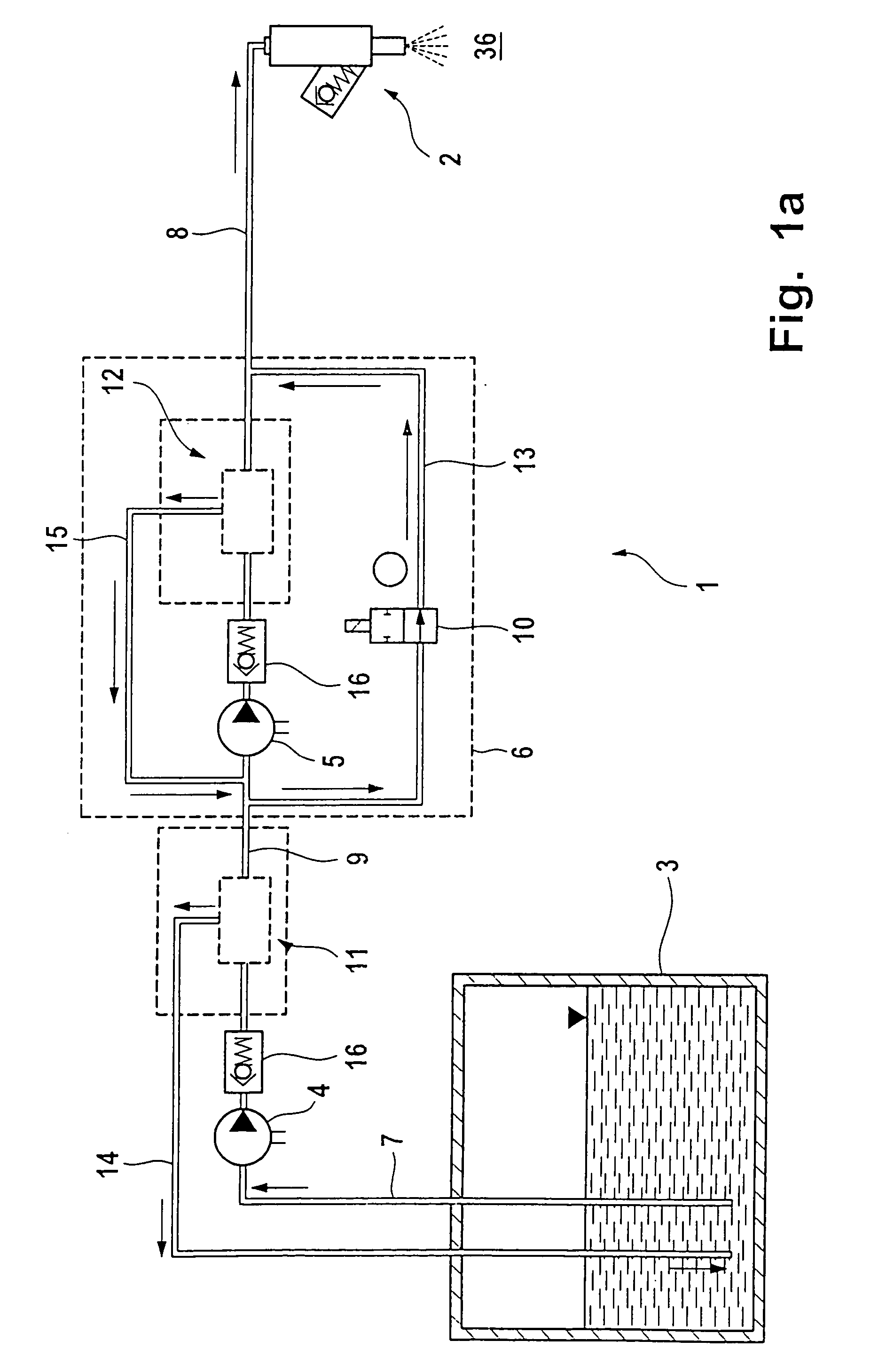 Arrangement for supplying fuel to the fuel injectors of an internal combustion engine