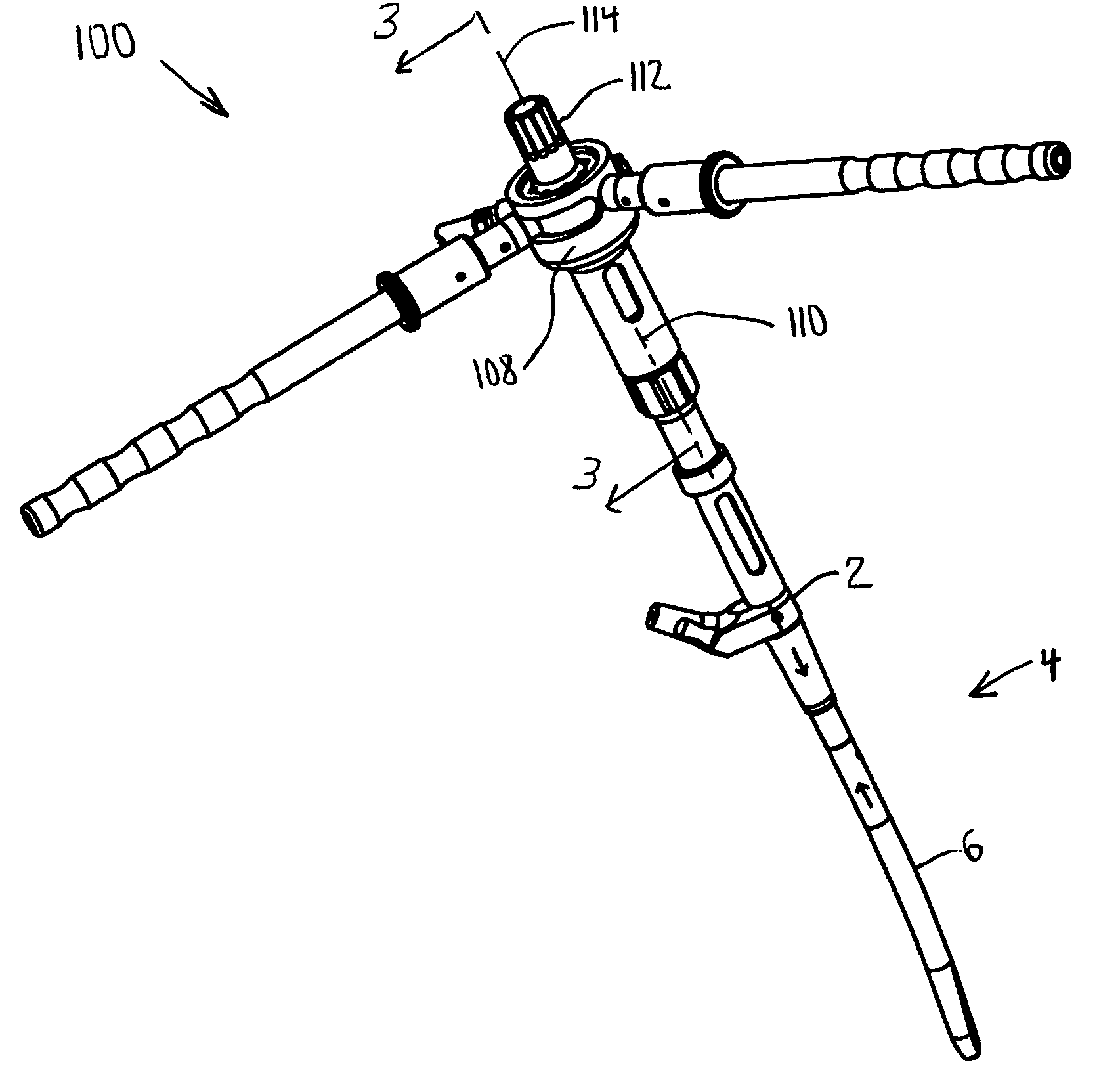 Assembly tool for modular implants and associated method