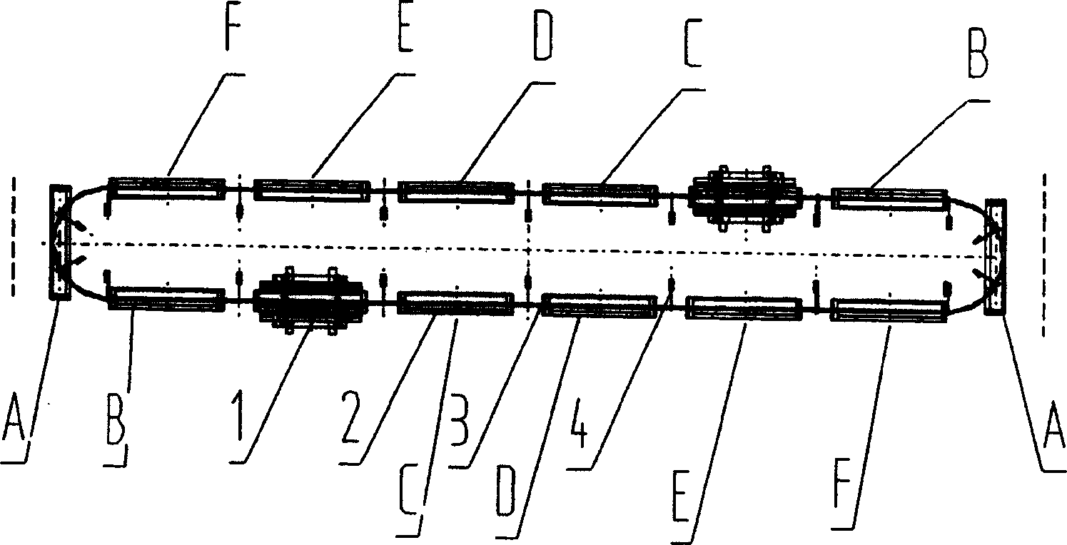 Building formwork net making method and equipment