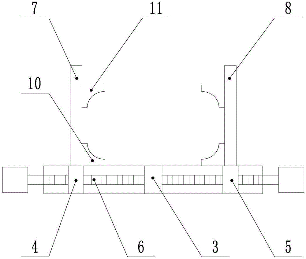 Cylindrical part fixing method suitable for measurement of Shaw hardness tester