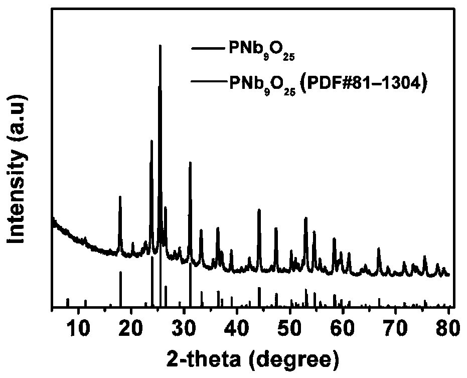 A kind of preparation method of phosphorus niobium oxide