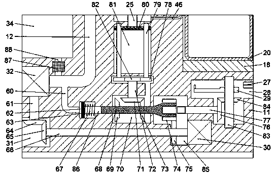 Small high-concentration liquid oxygen quantitative distribution device