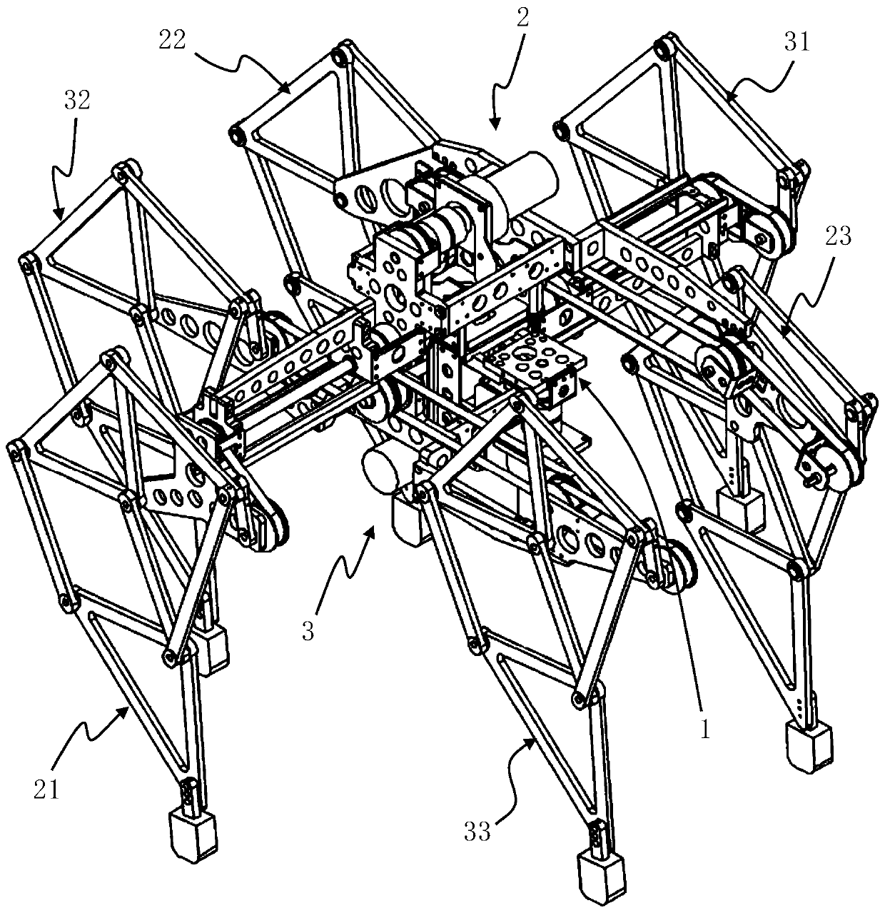 A hexapod robot