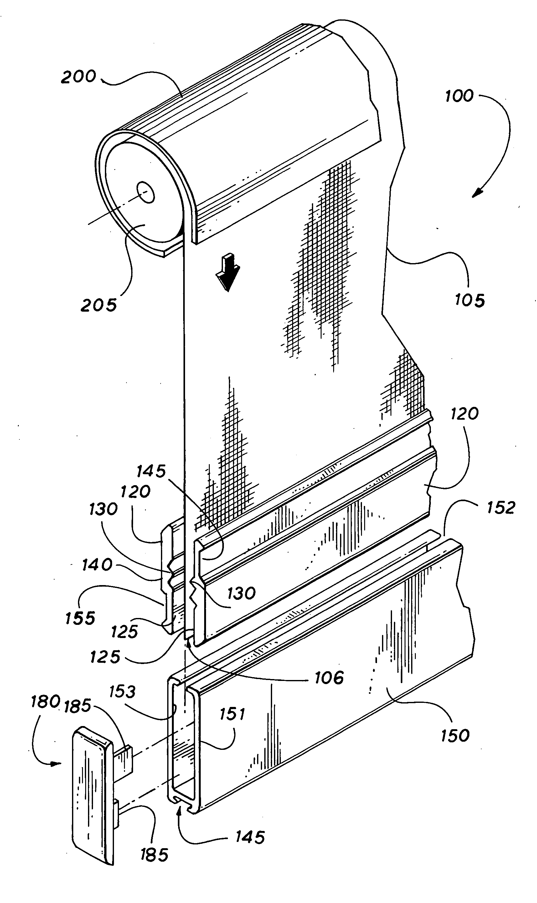 Pull bar screen apparatus and system