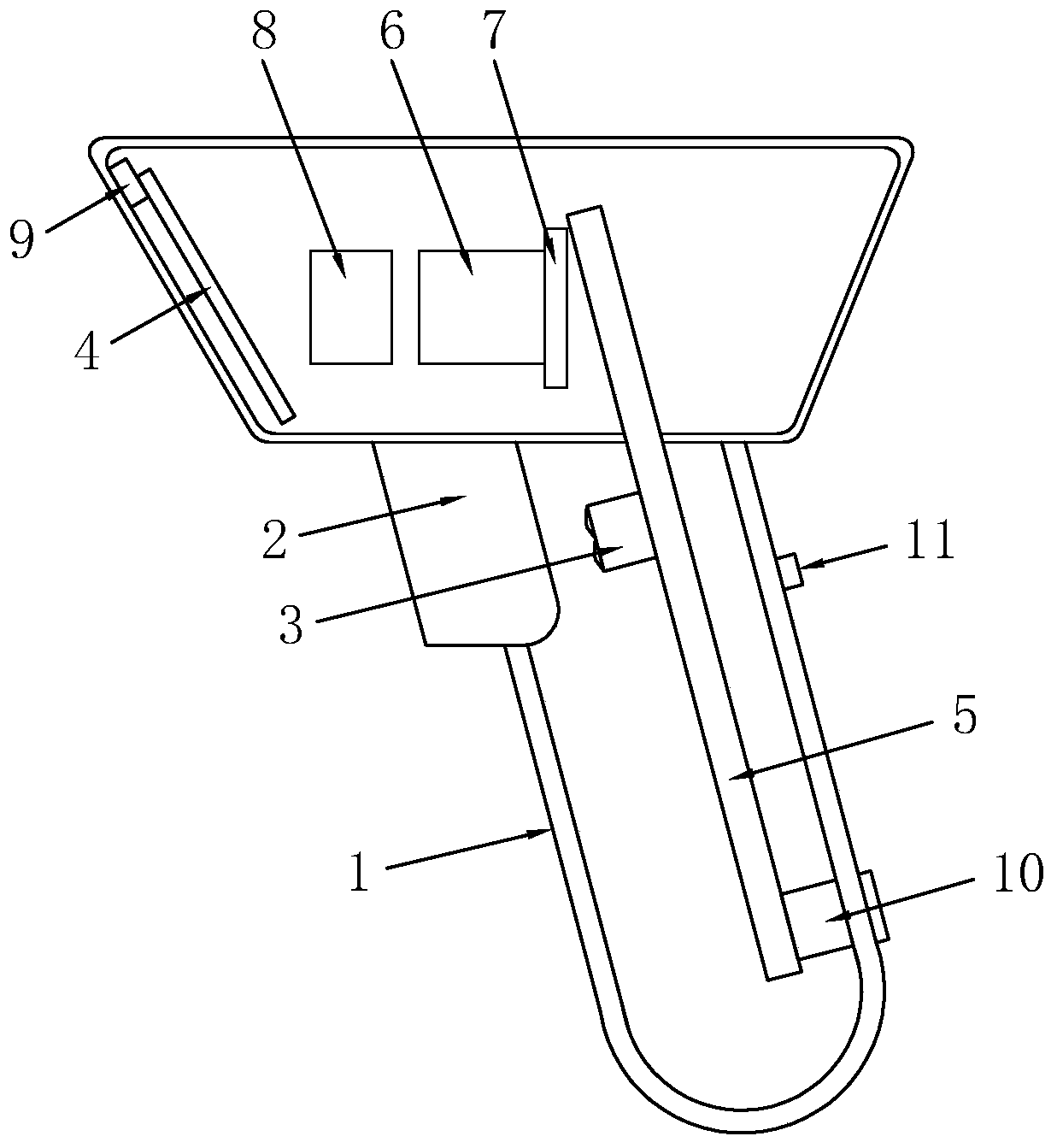 Bar code reading device and reading method thereof