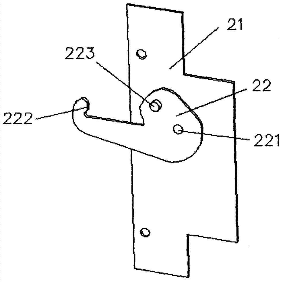 Device and method for blocking human body when elevator landing door is not normally opened