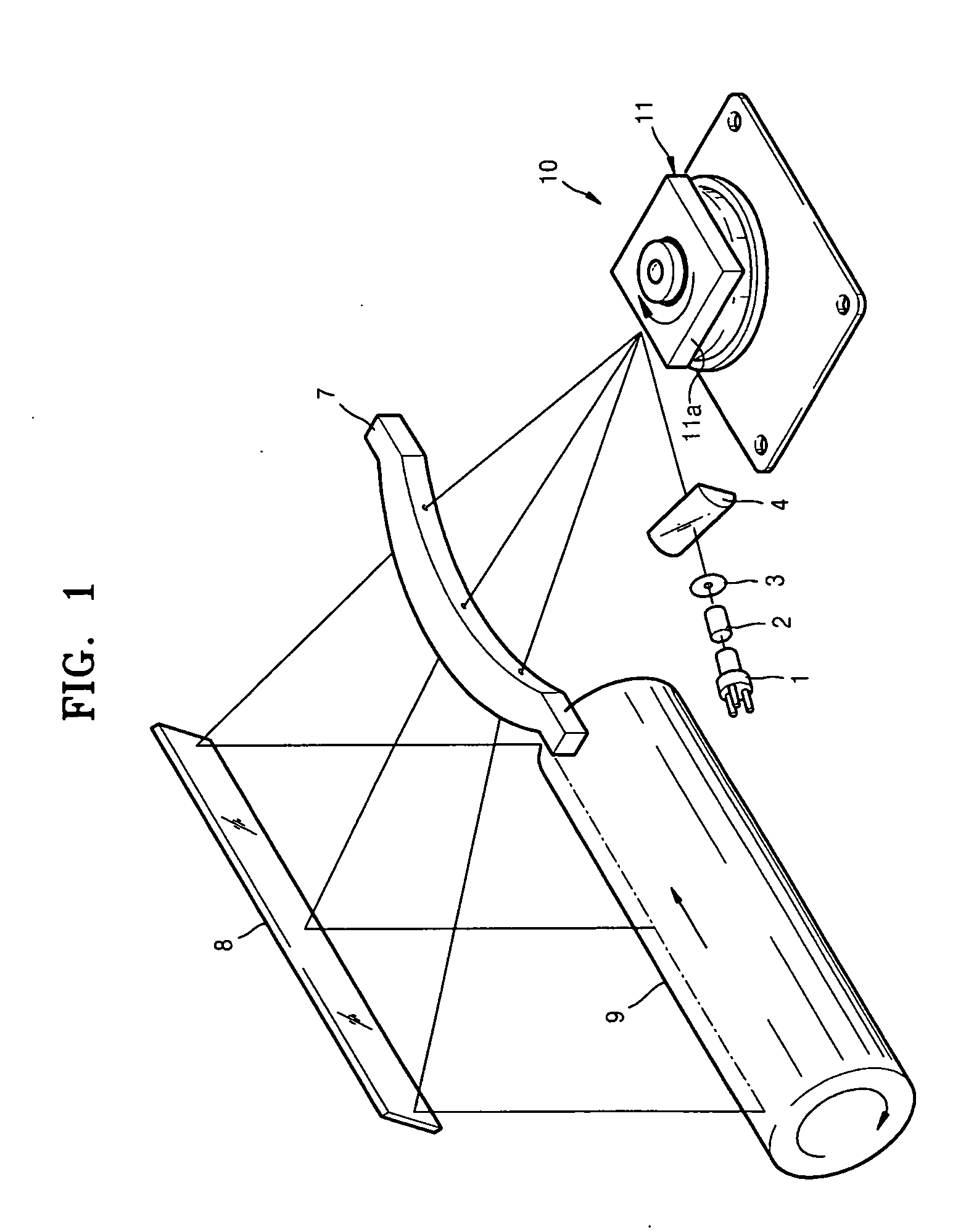 Polygon mirror assembly, light scanning unit employing polygon mirror assembly, and image forming apparatus