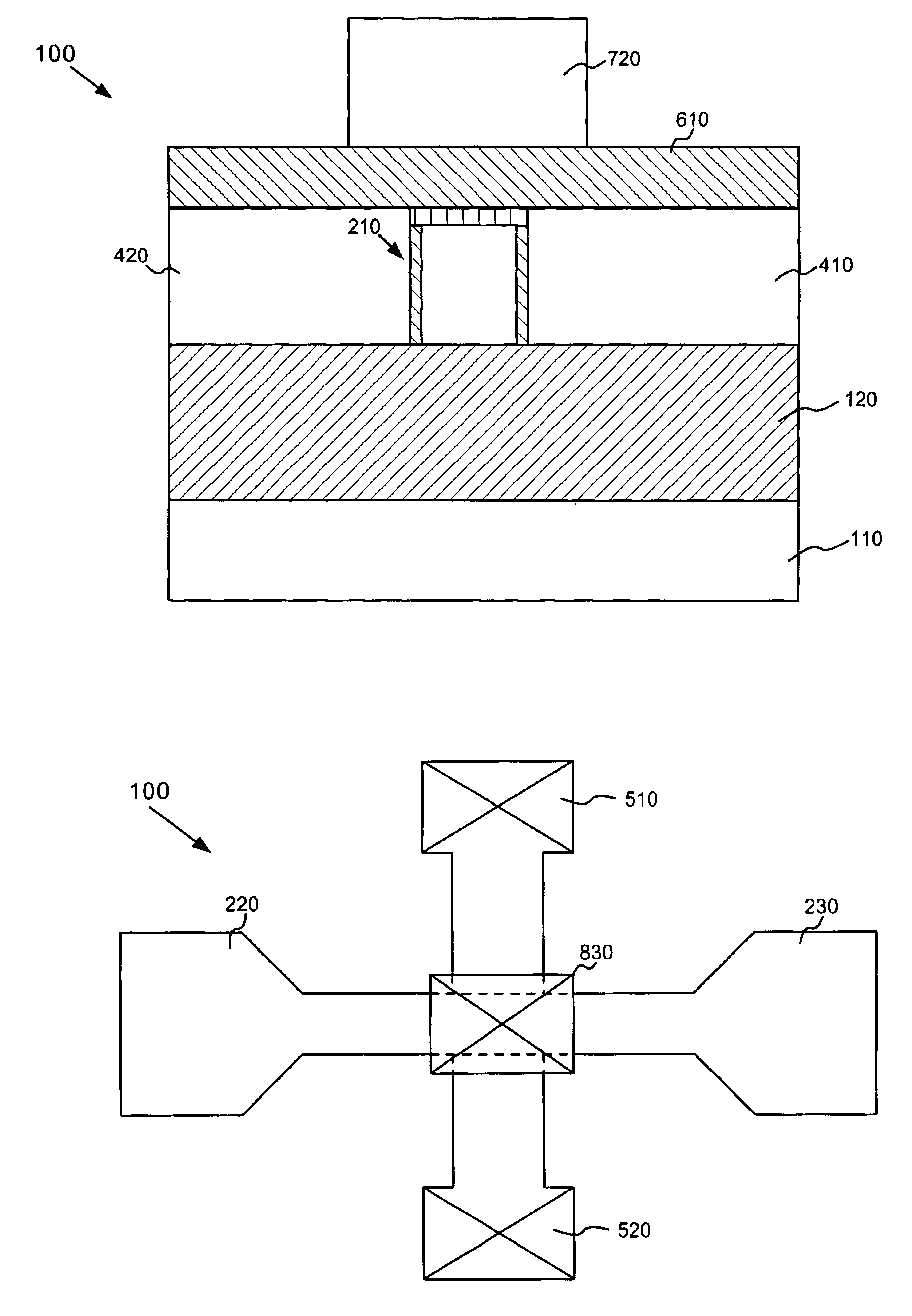 Additional gate control for a double-gate MOSFET