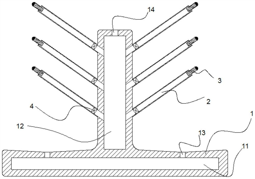 Test tube rack capable of dynamically controlling evaporation capacity