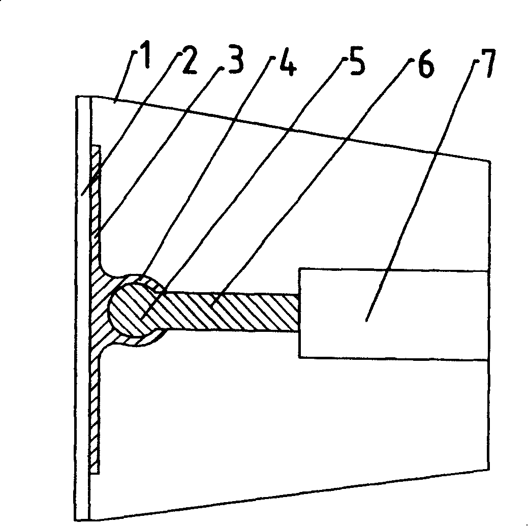 Plate-type TV set active mount