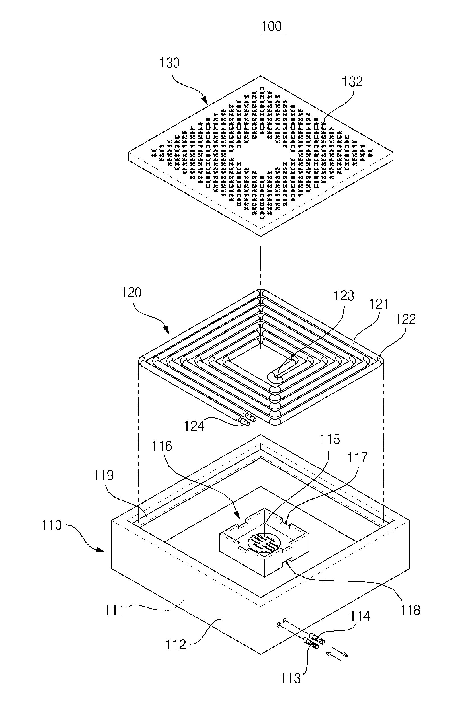 Apparatus for recycling wasted heat using waste hot water