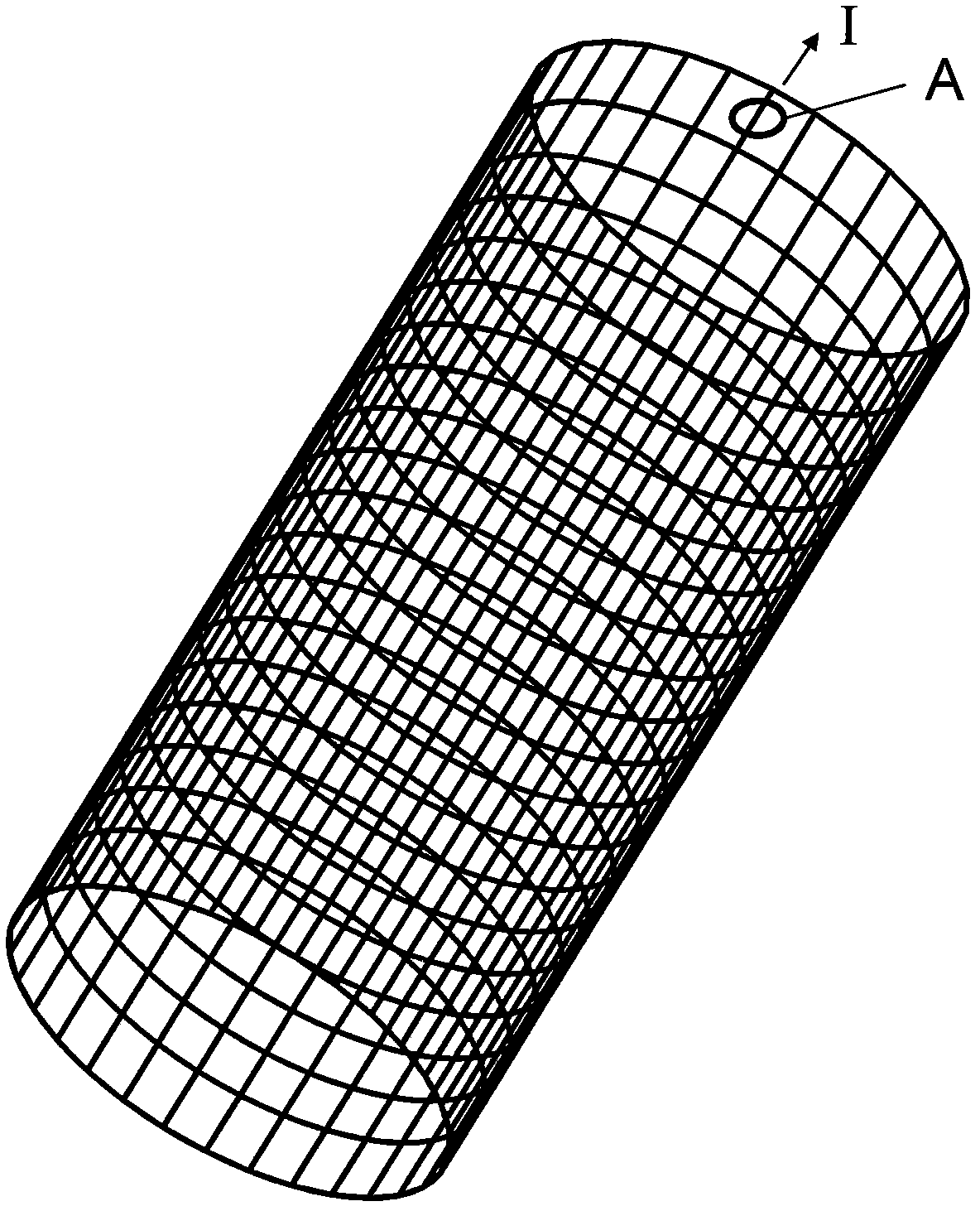 Biodegradable stent composite material and preparation method thereof