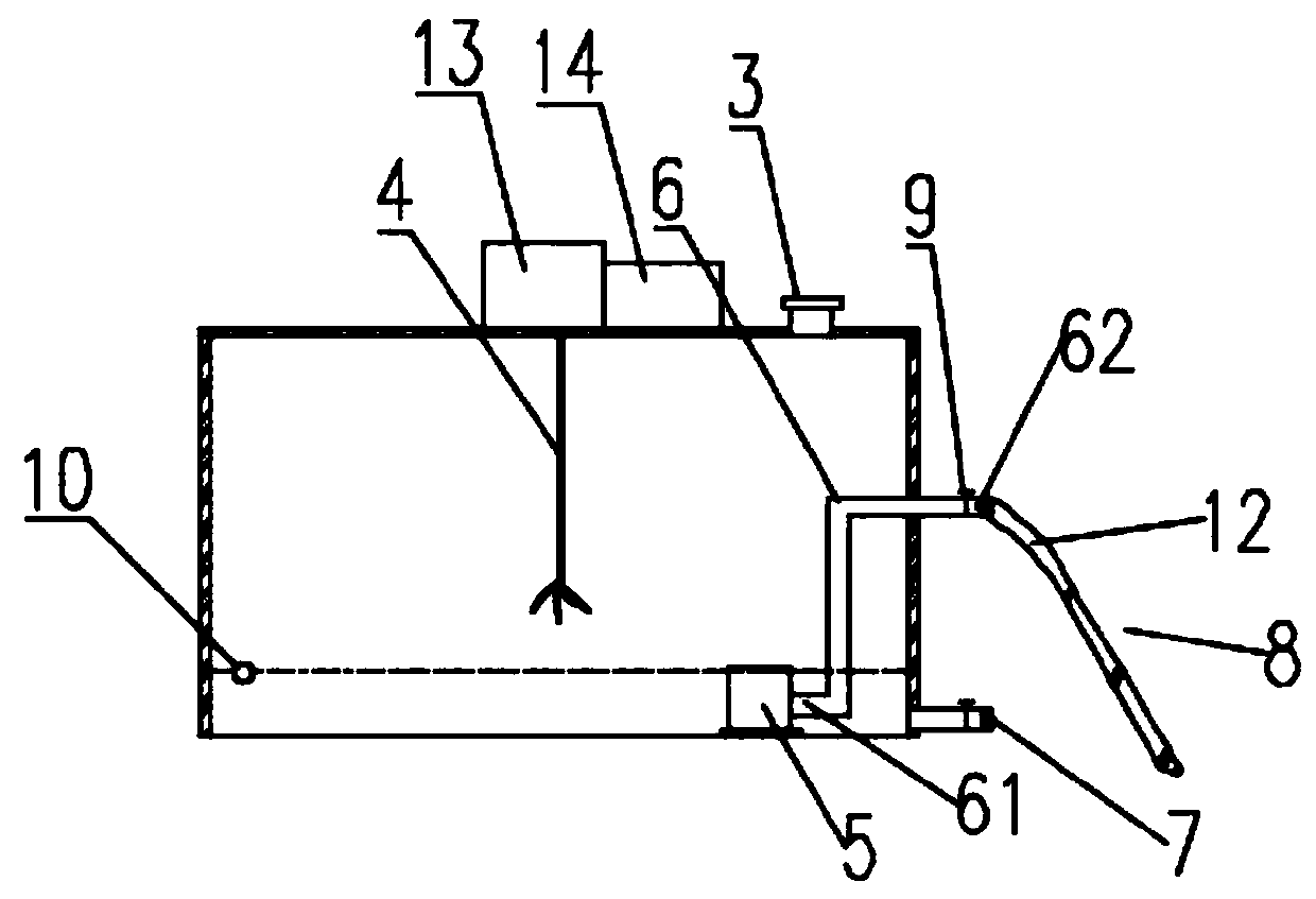 Simple liquid fertilizer transporting and applying vehicle