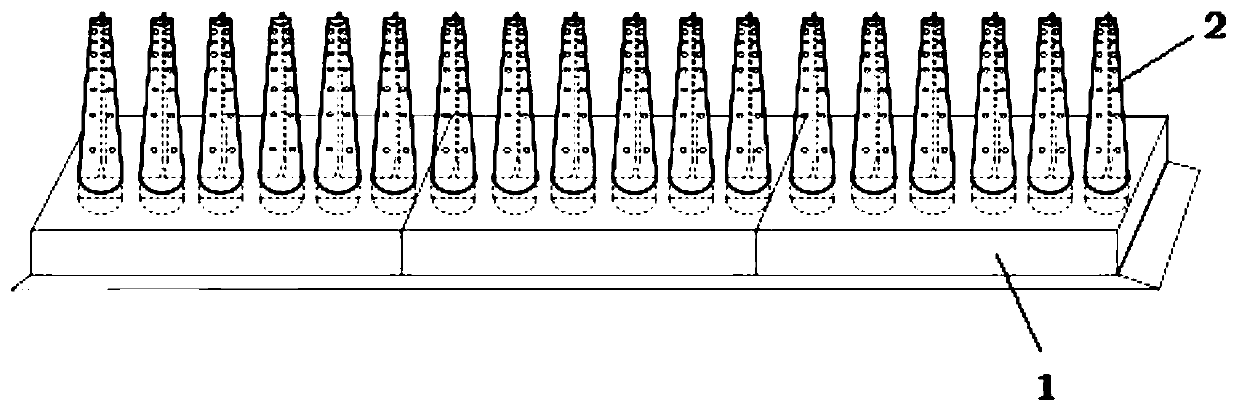 A permeable spur dam structure