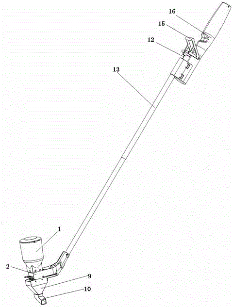 General-purpose handheld type vegetable sowing machine