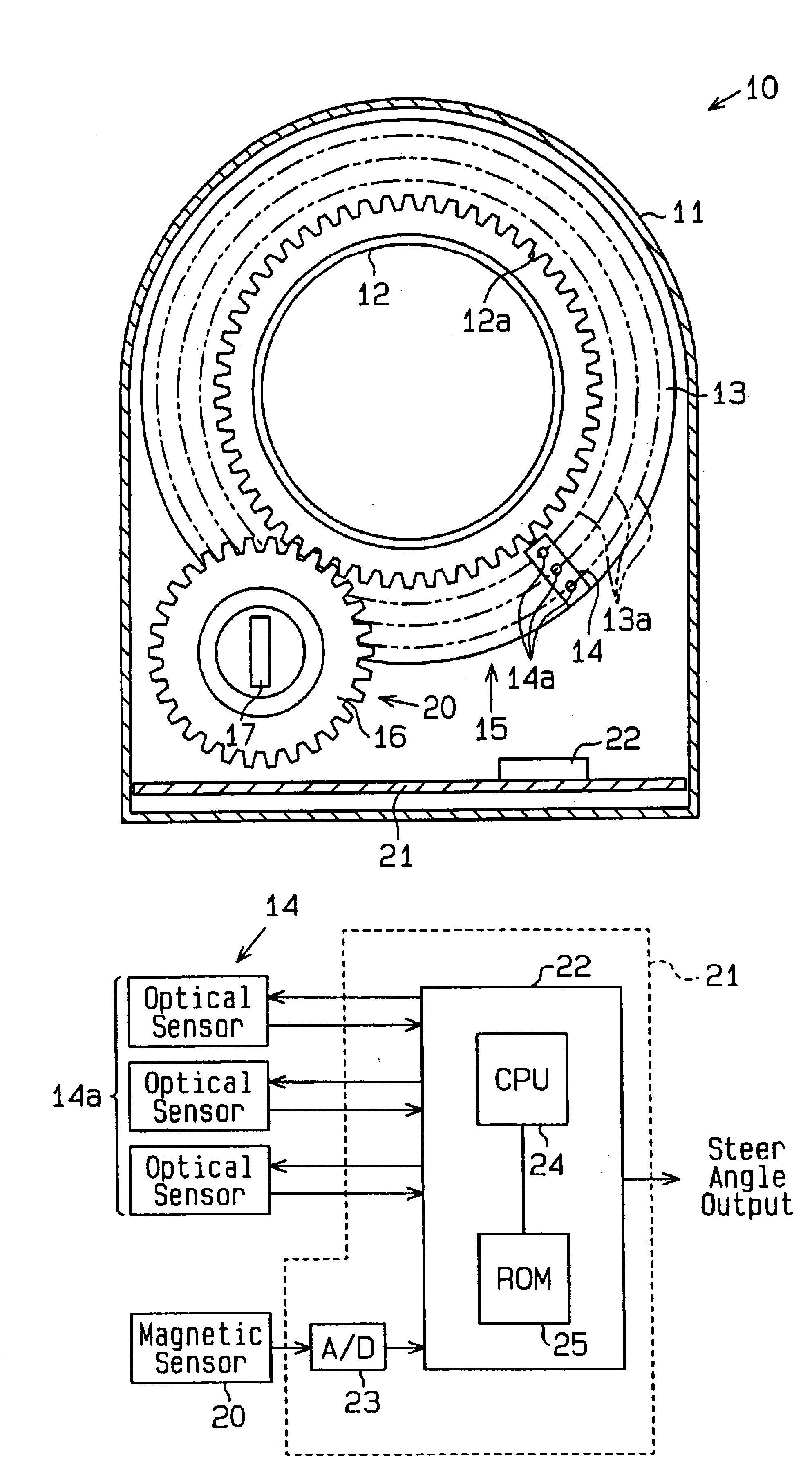 Rotation angle detector